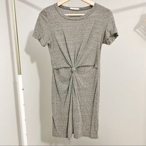 TRADE DO NOT PURCHASE UO Knot-front T-shirt Dress